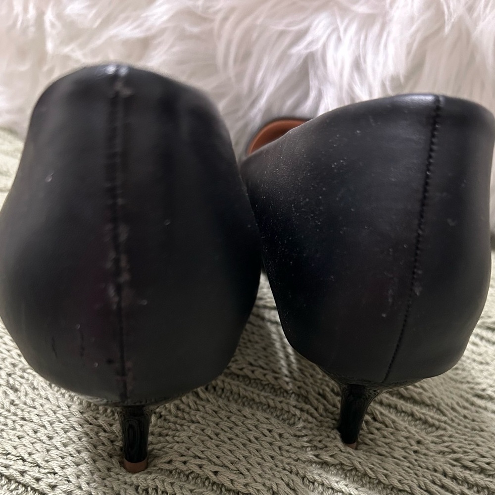 NWT Audrey Collection Black Pointed Toe Heels Size 13 - Picture 5 of 6